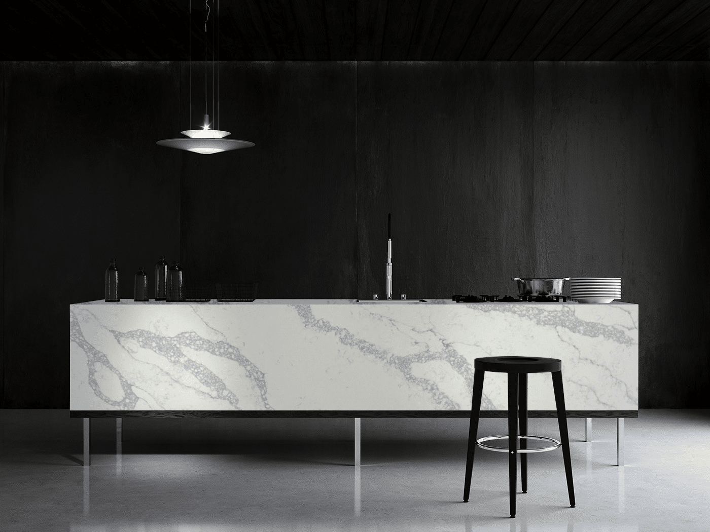 Effortless Luxury for Your Kitchen: Quartz countertops are known to be very popular among homeowners